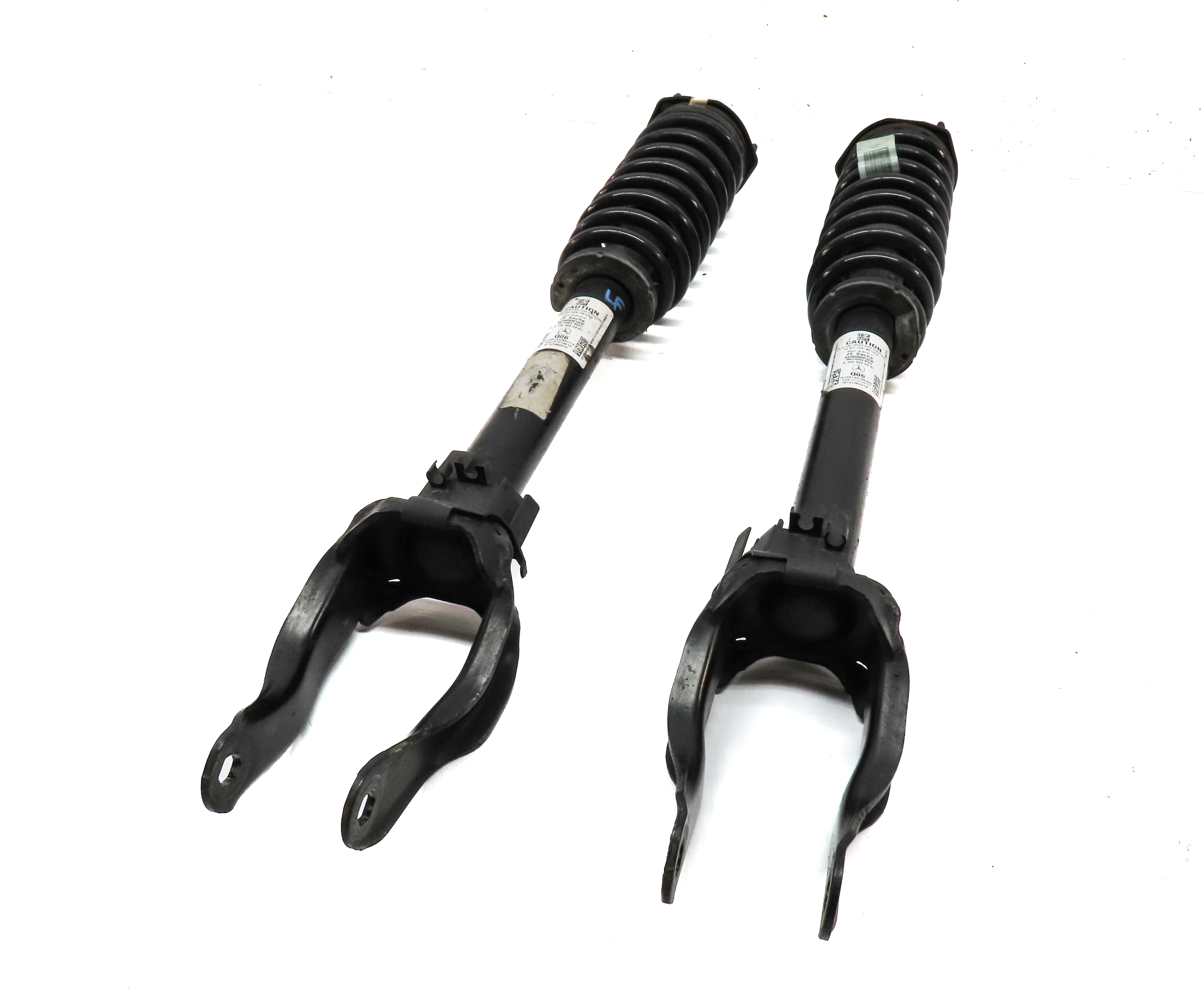 15-19 MERCEDES ML GLE (W166) FRONT LEFT & RIGHT AWD STANDARD SHOCK STRUT SET 2 — exact item pictured